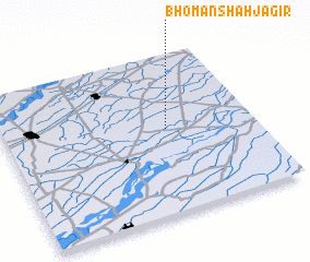 3d view of Bhoman Shāh Jāgīr