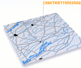 3d view of Chak Thirty-one-One A L