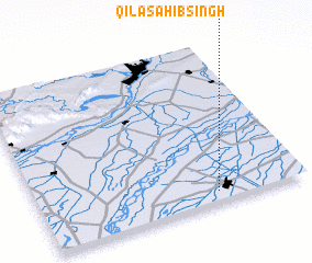 3d view of Qila Sāhib Singh