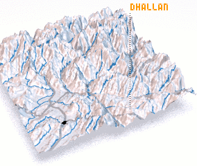 3d view of Dhallān