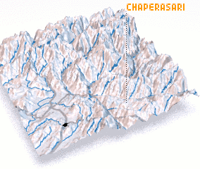 3d view of Chapera Sāri