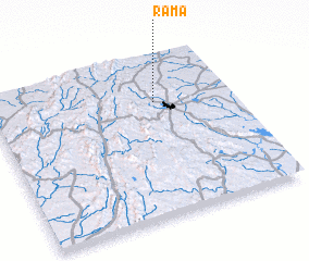 3d view of Rāma