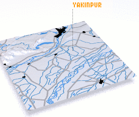 3d view of Yakīnpur