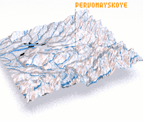 3d view of Pervomayskoye