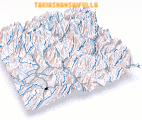 3d view of Tākia Shāh Saifulla