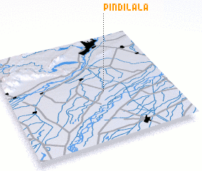 3d view of Pindi Lāla