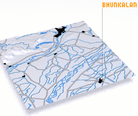 3d view of Bhūn Kalān