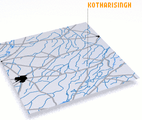 3d view of Kot Hari Singh