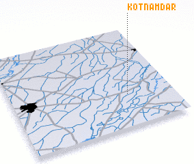 3d view of Kot Nāmdār