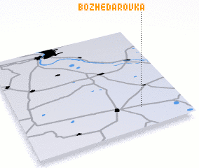 3d view of Bozhedarovka