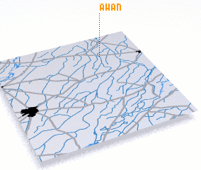 3d view of Awān