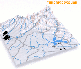 3d view of Chhani Sarsawāh