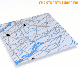 3d view of Chak Twenty-two-One A L