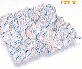 3d view of Bāt Bīni