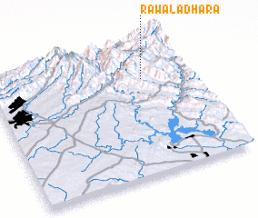 3d view of Rāwala Dhara