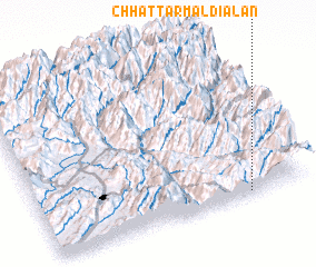 3d view of Chhattar Maldīālān