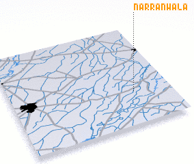 3d view of Narrānwāla