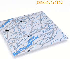 3d view of Chak Walayat Ali