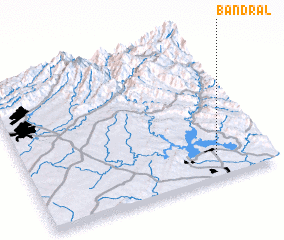 3d view of Bandrāl
