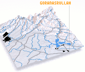 3d view of Gora Nasrullāh