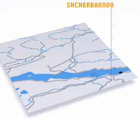 3d view of Shcherbakovo