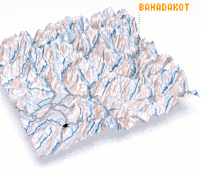 3d view of Bahādakot