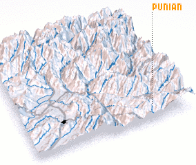 3d view of Pūniān