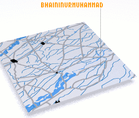 3d view of Bhaini Nūr Muhammad