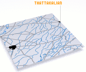 3d view of Thatta Kāliān