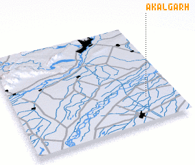 3d view of Akālgarh