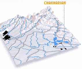 3d view of Chak Hariām