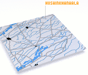 3d view of Husain Khānwāla