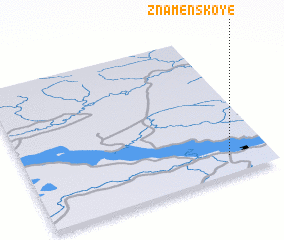 3d view of Znamenskoye