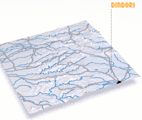 3d view of Dindori