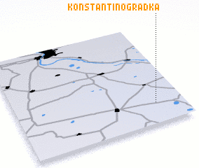 3d view of Konstantinogradka