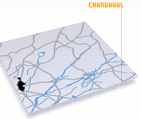 3d view of Chandāwāl