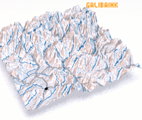 3d view of Gali Baihk