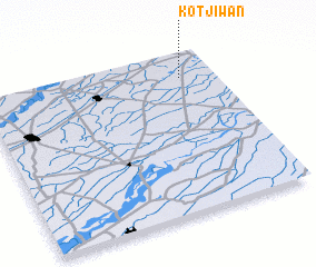 3d view of Kot Jīwan