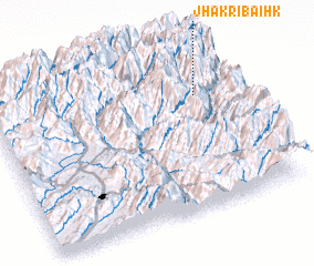 3d view of Jhakri Baihk