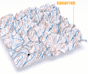 3d view of Kakaiyān