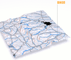 3d view of Bhor