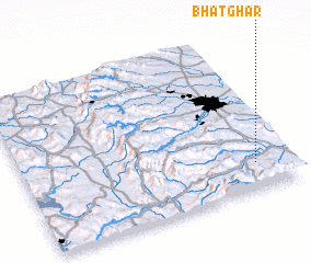 3d view of Bhātghar