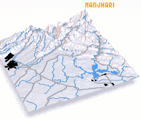 3d view of Manjhāri