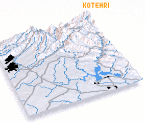 3d view of Kotehri