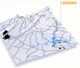 3d view of Lakhora