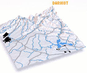 3d view of Dāri Kot