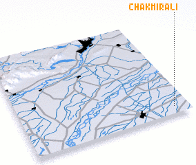 3d view of Chak Mirāli