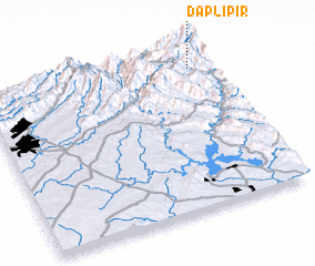 3d view of Dapli Pīr