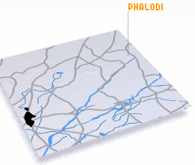 3d view of Phalodi