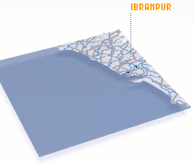 3d view of Ibrampur